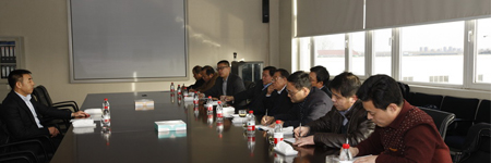 原煤炭工業(yè)部副部長(zhǎng)、原全國(guó)政協(xié)常委張寶明來(lái)景津參觀